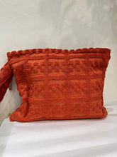 Load image into Gallery viewer, PLAGA HERRINGBONE TOWELING CLUTCH