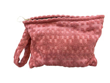 Load image into Gallery viewer, PLAGA HERRINGBONE TOWELING CLUTCH