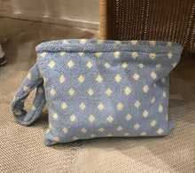 Load image into Gallery viewer, PLAGA HERRINGBONE TOWELING CLUTCH