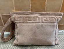 Load image into Gallery viewer, PLAGA HERRINGBONE TOWELING CLUTCH