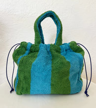 Load image into Gallery viewer, ISABELLA REDWOOD STRIPE MINI TOTE
