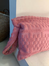 Load image into Gallery viewer, PLAGA HERRINGBONE TOWELING CLUTCH
