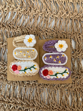 Load image into Gallery viewer, CROCHET KIDS HAIR CLIPS ASSORTED
