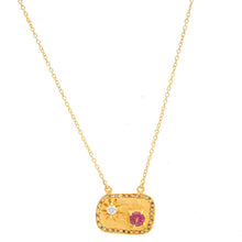 Load image into Gallery viewer, FEZ PENDANT NECKLACE - RUBYTEVA
