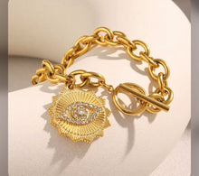 Load image into Gallery viewer, GOLD CHAIN BRACELET
