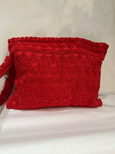Load image into Gallery viewer, PLAGA HERRINGBONE TOWELING CLUTCH
