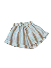 Load image into Gallery viewer, LINEN STRIPES KIDS SHORT
