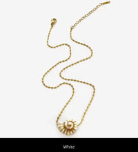 Load image into Gallery viewer, CONCH CERAMIC PENDANT NECKLACE
