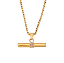 Load image into Gallery viewer, T - BAR NECKLACE

