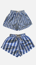 Load image into Gallery viewer, LINEN STRIPES KIDS SHORT
