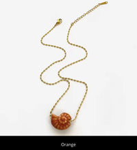 Load image into Gallery viewer, CONCH CERAMIC PENDANT NECKLACE
